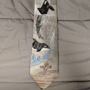 Endangered Species Tie - Killer Whale Edition